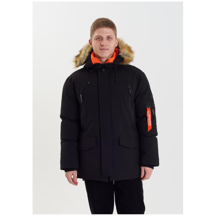 Куртка мужская GEOGRAPHICAL NORWAY «ARNOLD»  - WU5023H/GNO - Цвет Черный - Фото 1