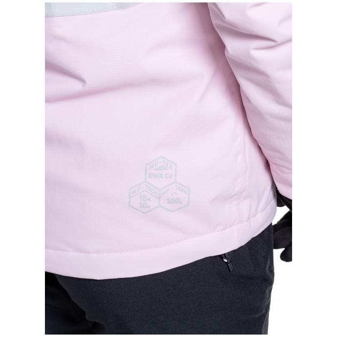 Сноубордическая куртка MEATFLY «KIRSTEN»  - KIRSTEN-2-GREY/PASTEL PINK - Цвет Серый - Фото 6