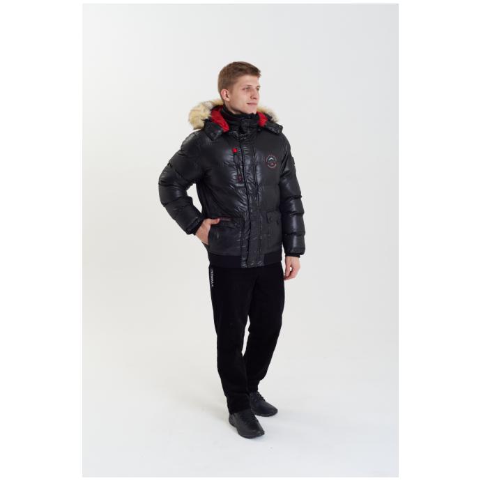 Куртка мужская GEOGRAPHICAL NORWAY «BUGS EO MEN»  - WU4982H/GNO-BLACK - Цвет Черный - Фото 4