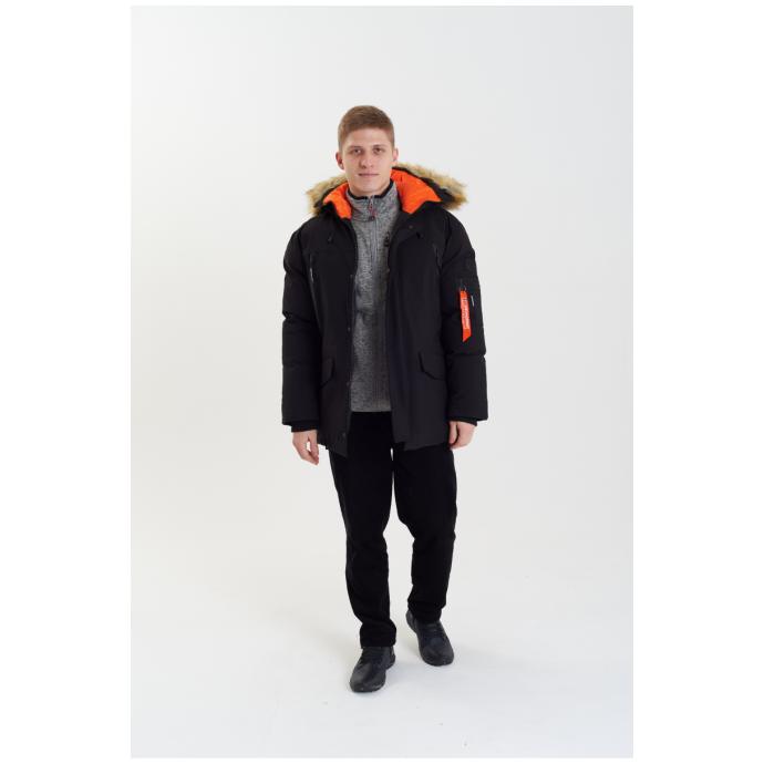 Куртка мужская GEOGRAPHICAL NORWAY «ARNOLD»  - WU5023H/GNO - Цвет Черный - Фото 2