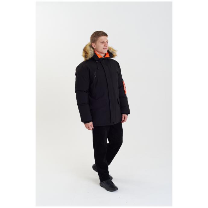 Куртка мужская GEOGRAPHICAL NORWAY «ARNOLD»  - WU5023H/GNO - Цвет Черный - Фото 4
